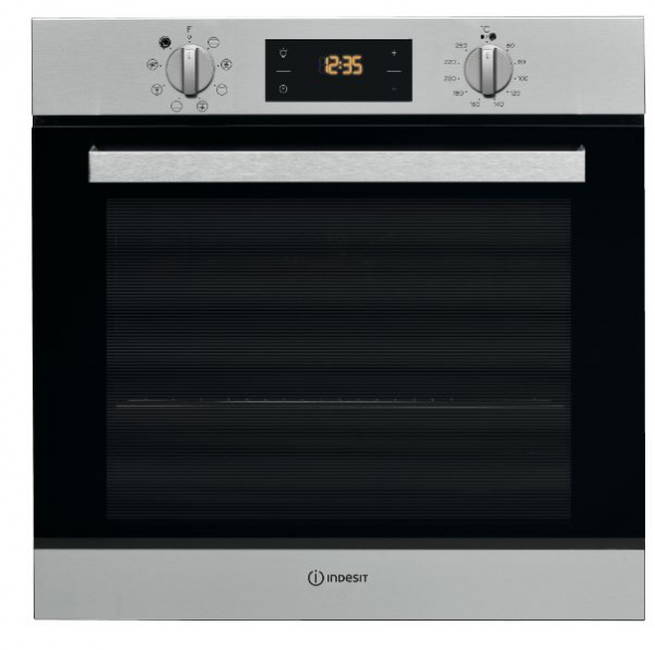 Indesit IOAN 15 GC0 IX Einbaubackofen